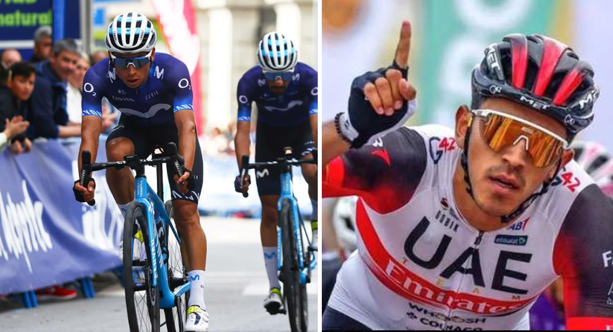 Así quedaron los colombianos en la general tras la etapa 2 de la Vuelta a Burgos. Foto: Twitter Einer Rubio / AlexDatos2