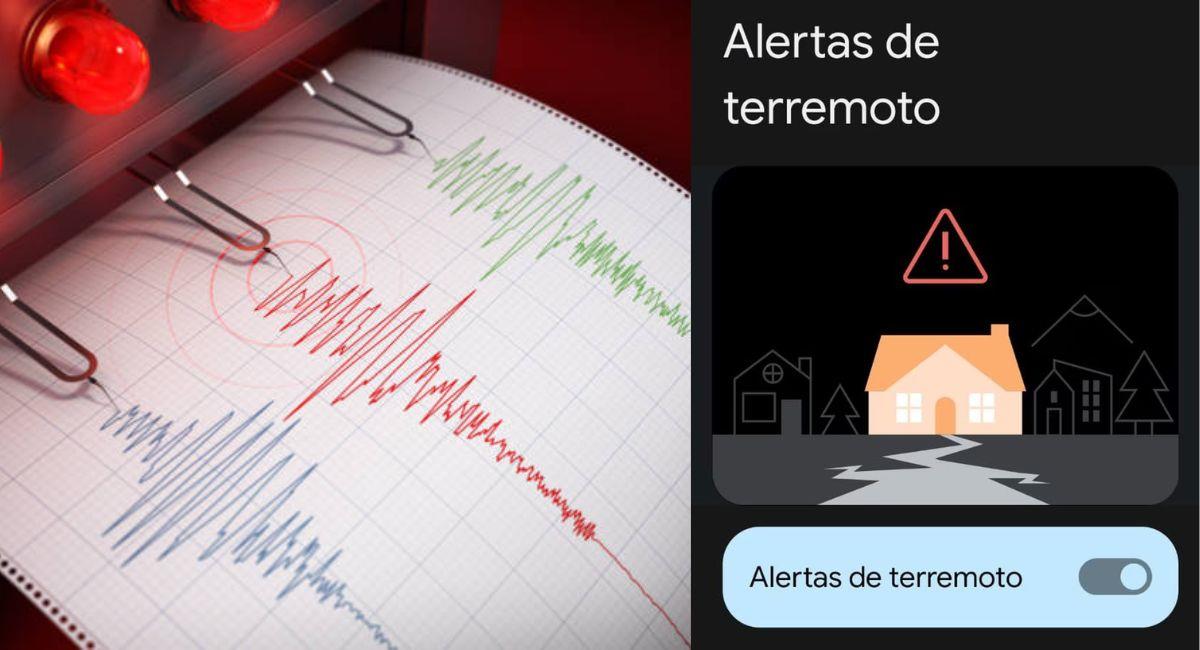 Las alertas de temblores de Google ayudan a las personas ante una emergencia. Foto: Twitter