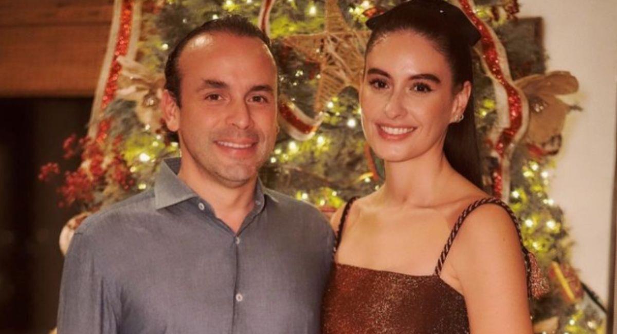 Taliana Vargas junto a su esposo. Foto: Instagram @talianav