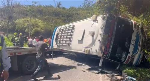 Accidente de bus en Floridablanca deja 19 heridos