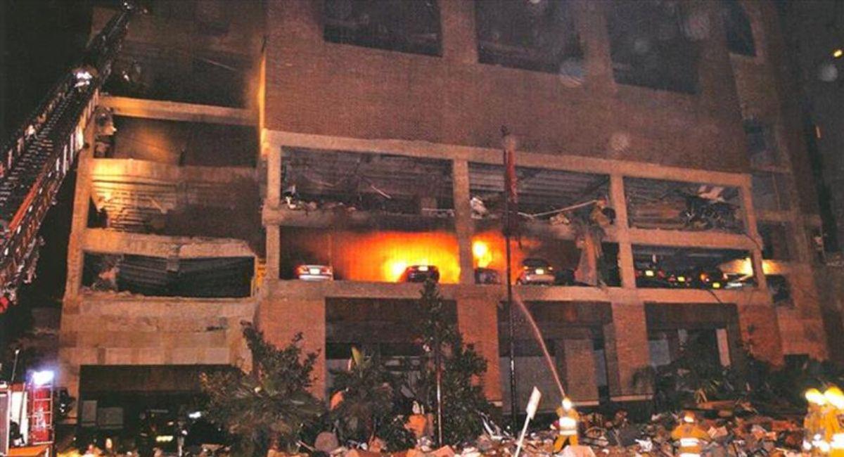 El atentado al club El Nogal dejó un saldo de 36 personas muertas y 158 heridas. Foto: Archivo Presidencia