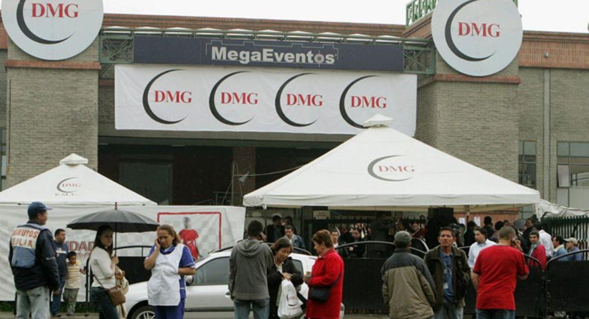 Sede de DMG en la autopista Norte de Bogotá. Foto: Youtube