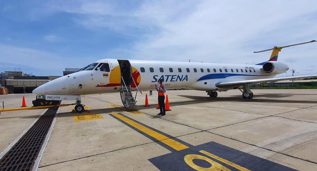 Satena hasta el momento opera 41 rutas en el país. Foto: Satena