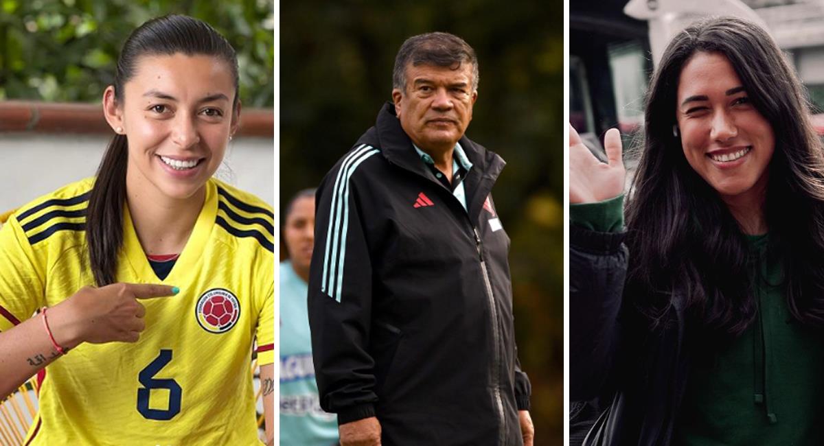 Algunas ex jugadoras de la Selección Colombia se pronunciaron tras la salida del entrenador Nelson Abadía. Foto: Instagram Yoreli R. / Abadía oficial / V. Córdoba