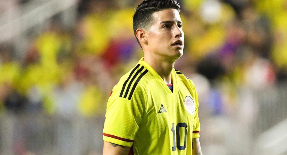 James Rodríguez fue, de nuevo, convocado a la Selección Colombia. Foto: Instagram James Rodríguez