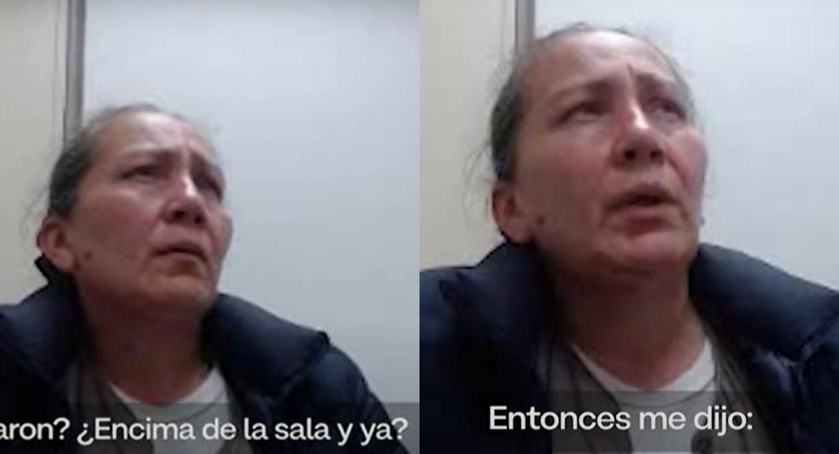 Marelbys Meza, extrabajadora de Laura Sarabia, fue sometida a polígrafo de manera irregular. Foto: Youtube