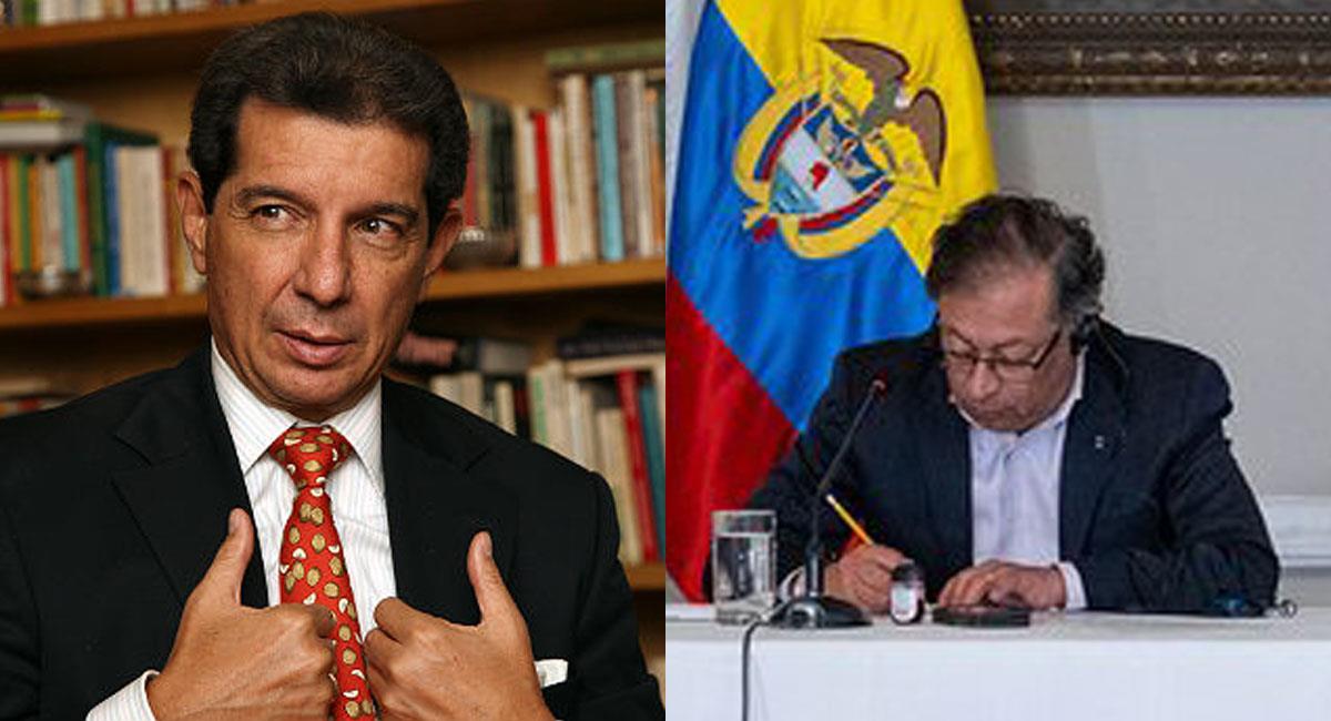 José Félix Lafaurie y Gustavo Petro tienen serias diferencias en cuanto al decreto de movilización. Foto: Twitter @sebastiannarvaez / @infopresidencia