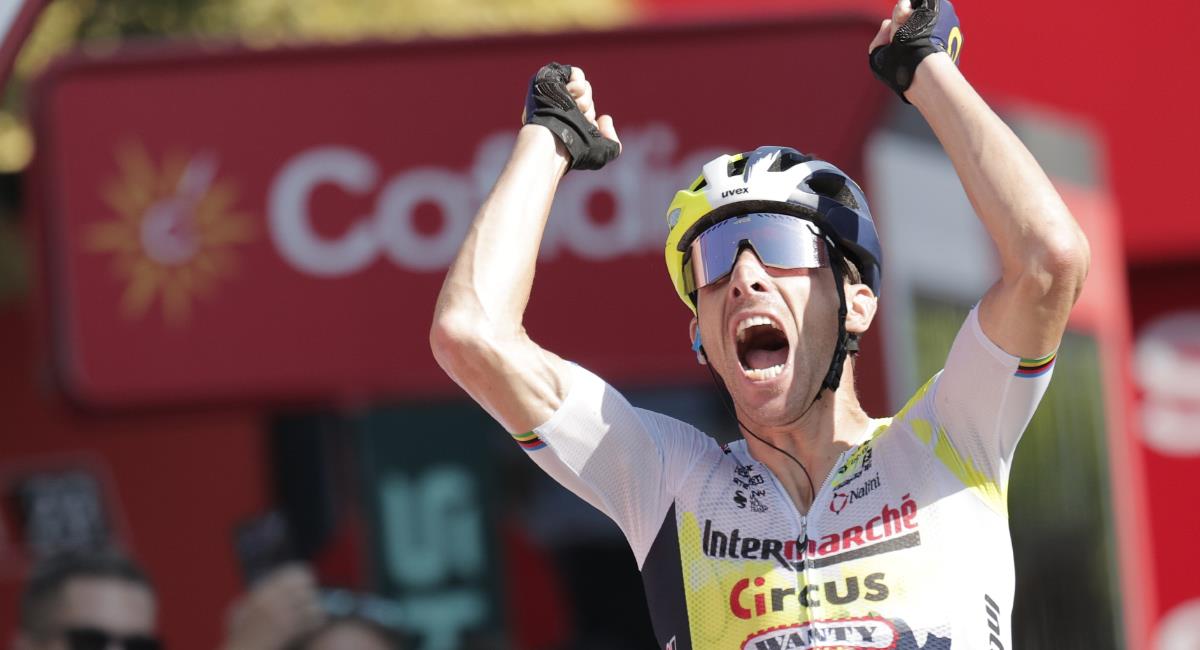 Rui Costa se quedó con la decimoquinta etapa de La Vuelta. Foto: EFE