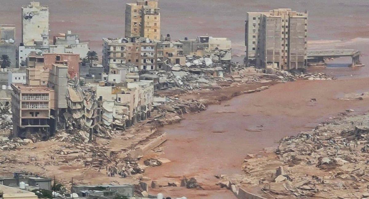 El ciclón Daniel ha dejado desolación a su paso por Libia, se espera que afecte en menor grado a Egipto. Foto: Twitter @picazomario