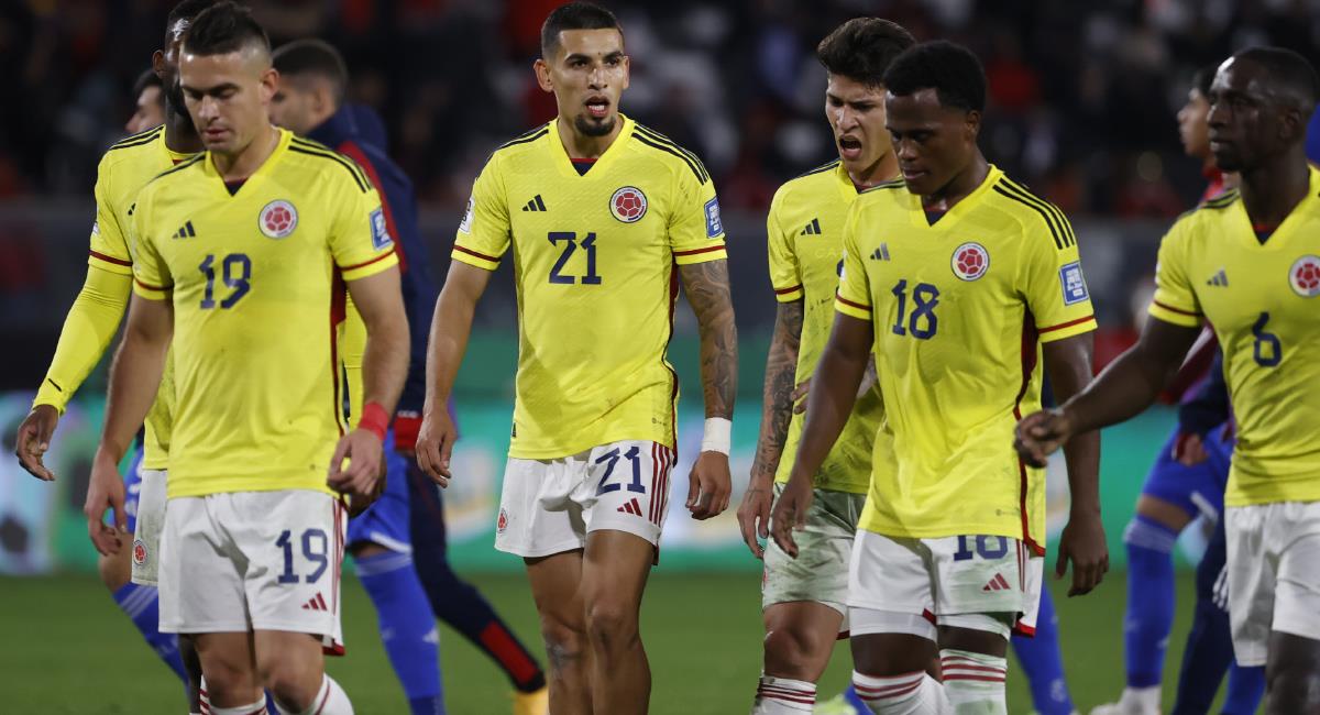 Colombia sacó un valioso empate en Santiago. Foto: EFE