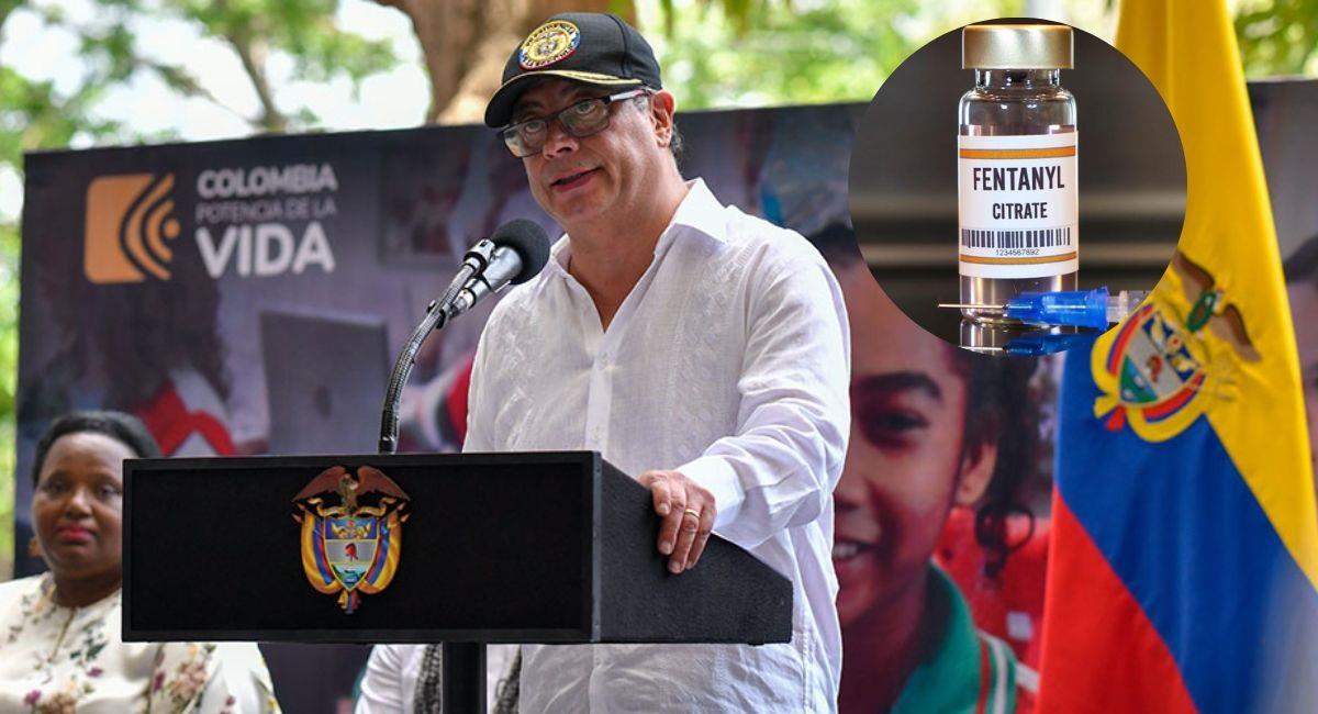 Petro propone estrategia para enfrentar el tráfico de fentanilo. Foto: petro.presidencia.gov.co