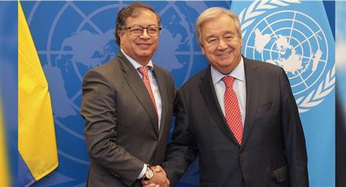 Gustavo Petro pide dejar de prohibir la hoja de coca ante la ONU