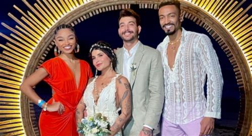 Martina la Peligrosa y Daniel Caballero se casaron en romántica boda 