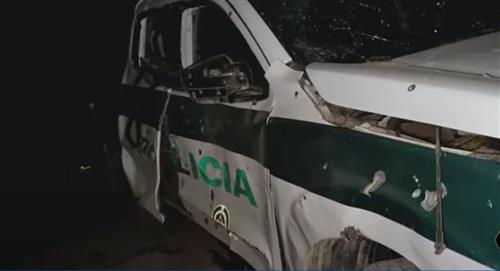  Cinco policías heridos en ataque a patrulla en Nariño