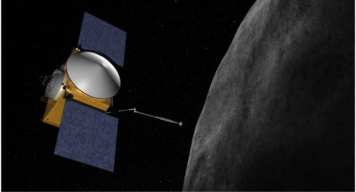 la nave espacial OSIRIS-REx. Foto: NASA