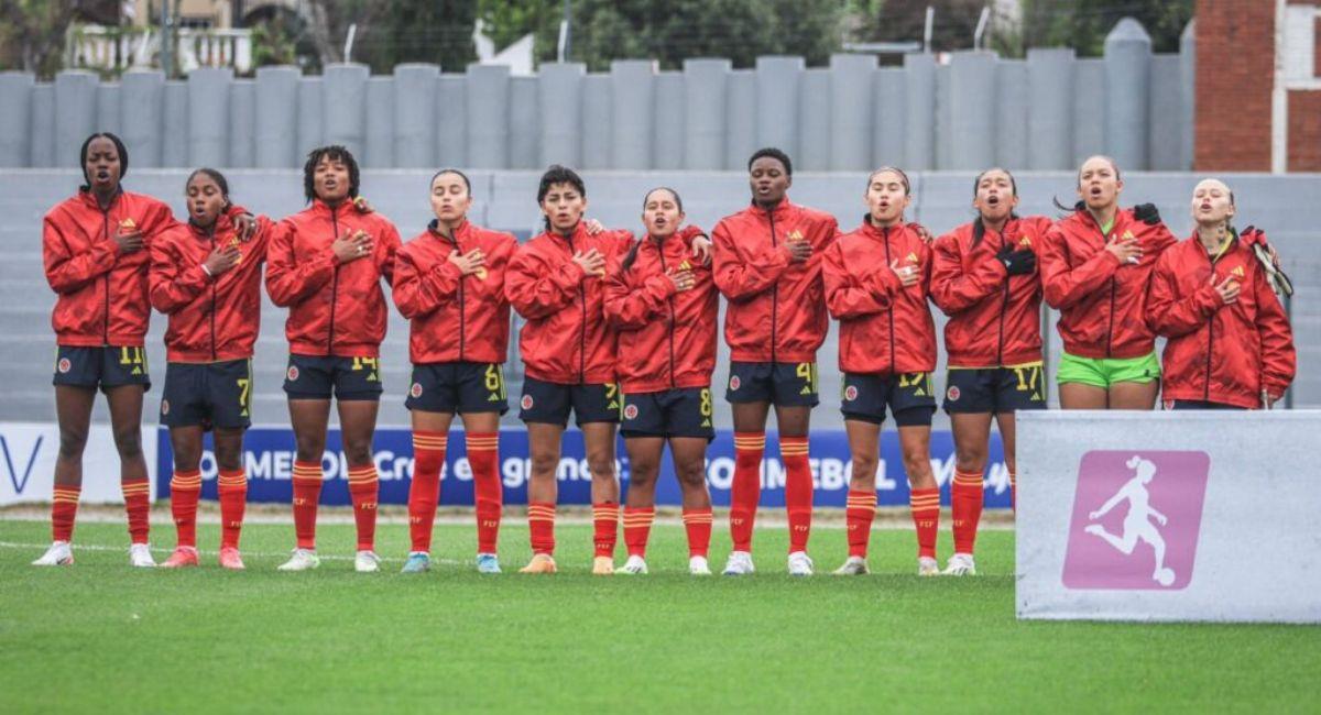 Selección Colombia femenina Sub-20. Foto: Federación colombiana de fútbol