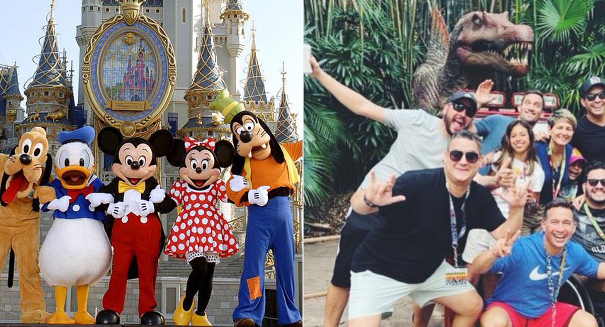 Se especula con fotografías de la familia presidencial en Disney World luego de visita del mandatario a New York. Foto: Twitter @JuanPaSantos