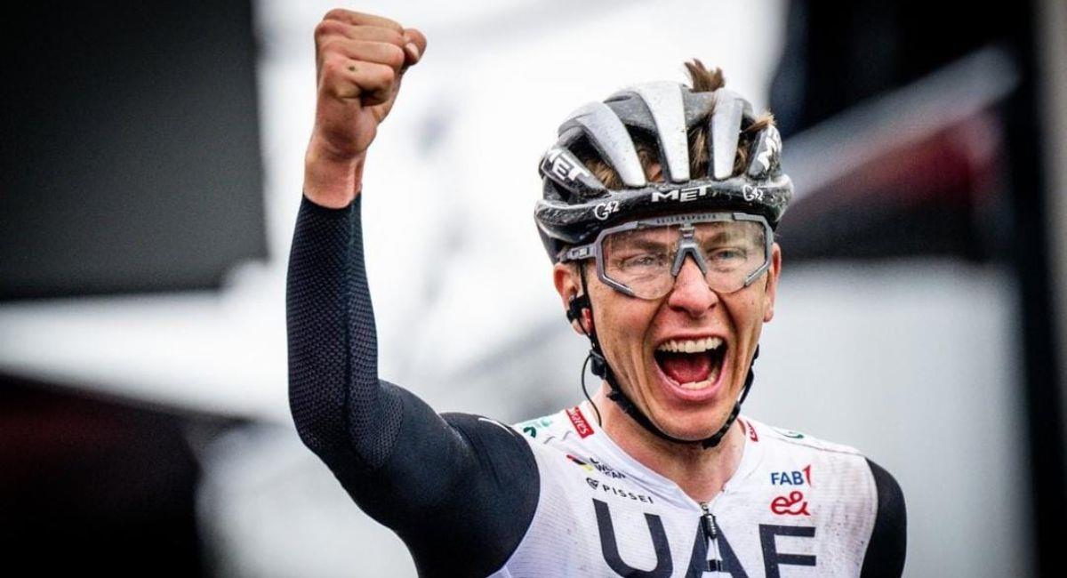 Tadej Pogacar, dos veces campeón del Tour de Francia. Foto: Instagram