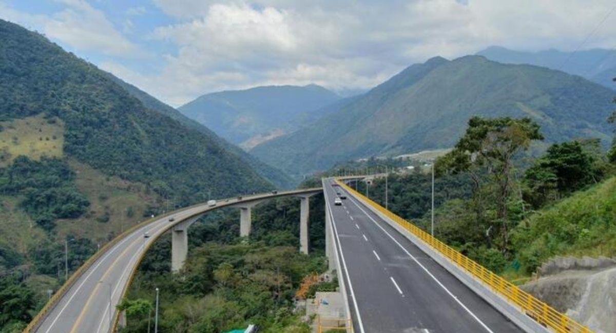 Esta apertura beneficiará a varios usuarios de la vía Bogotá - El Llano. Foto: Ministerio de Transporte