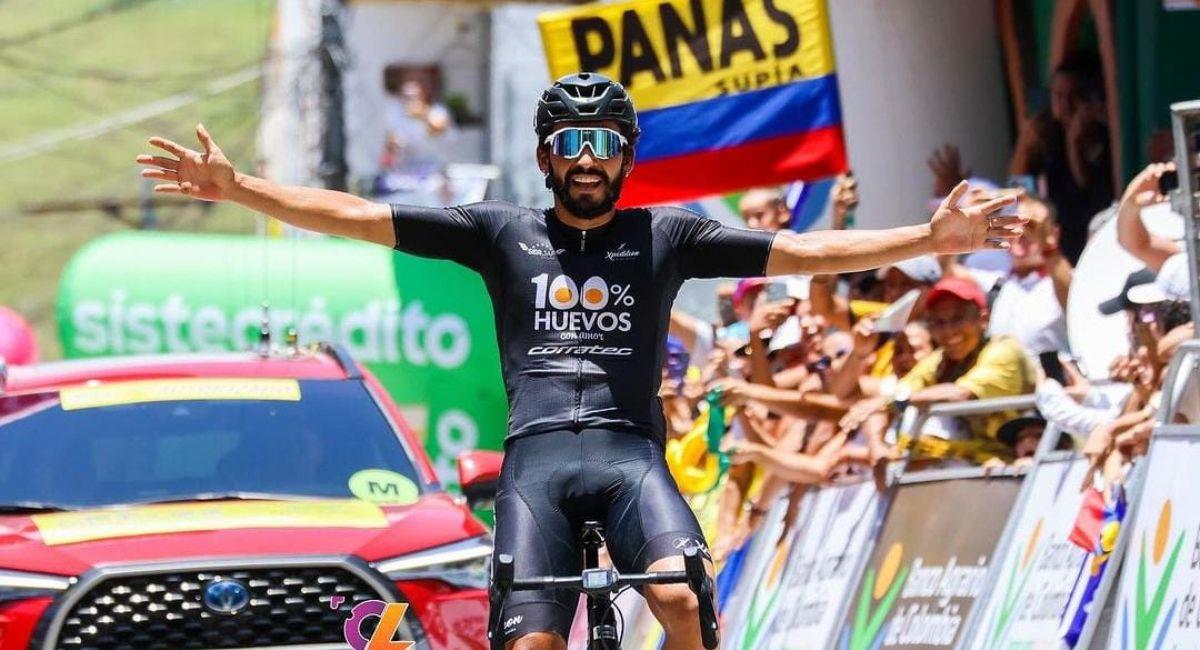 Juan Diego Hoyos, ciclista colombiano. Foto: Instagram