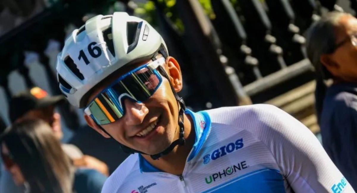 Marco Tulio Suesca, ciclista colombiano. Foto: Instagram