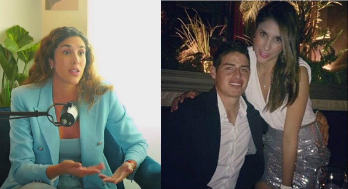Daniela Ospina y James Rodríguez. Foto: Instagram @varietylatino
