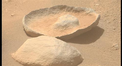 Un "sombrero mexicano" fue hallado por el rover Perseverance en Marte