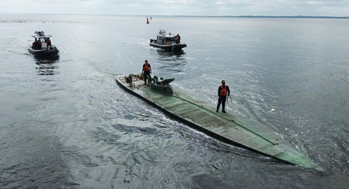 Incautan más de 3,2 toneladas de cocaína en el Pacífico colombiano. Foto: EFE