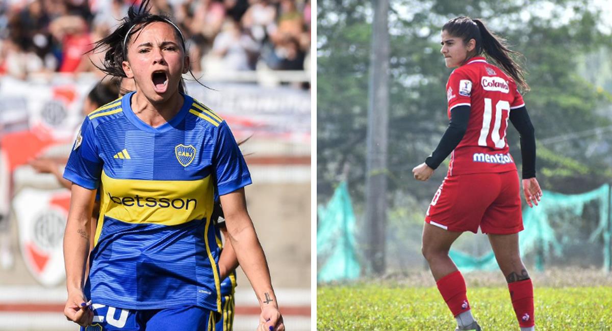 Este viernes debutará América ante Boca en Libertadores Femenina. Foto: Instagram Cata Usme / Boca Jr Femenino