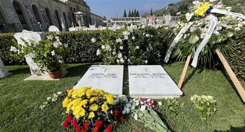 Fernando Botero ya fue enterrado junto a su esposa en Italia