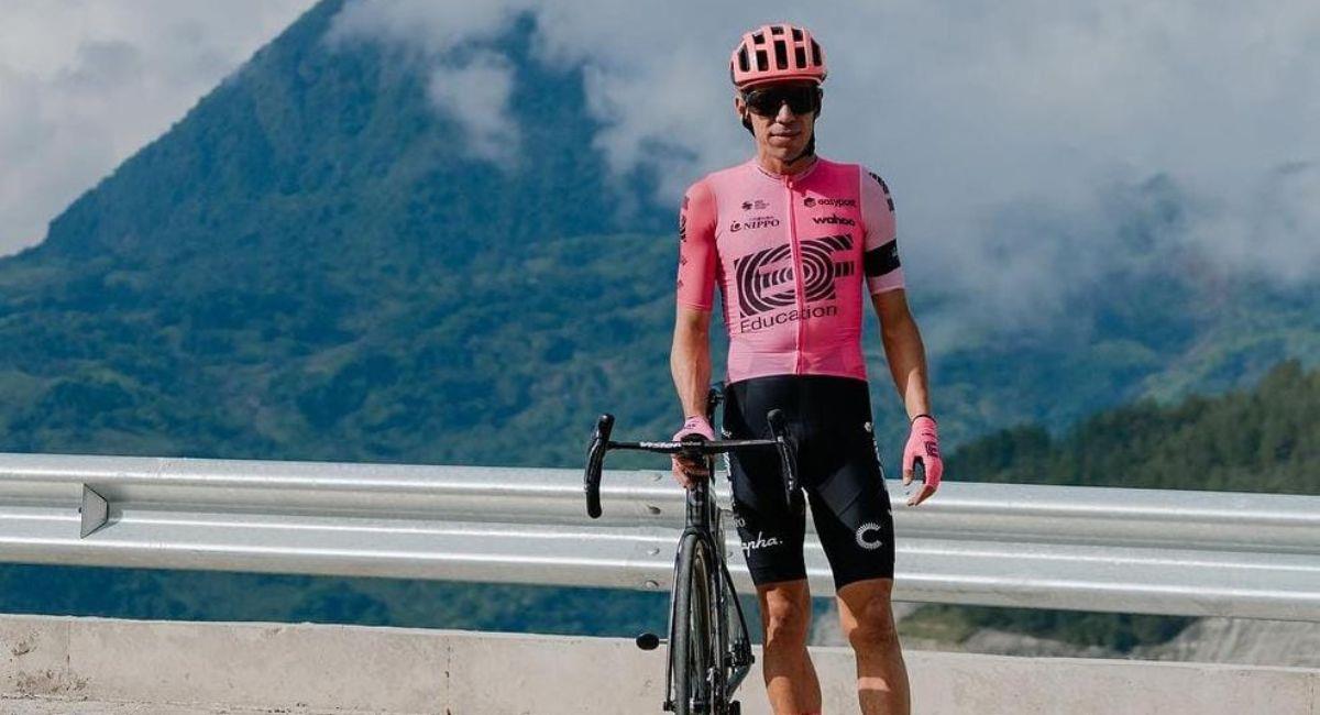 Rigoberto Uran, ciclista colombiano. Foto: Instagram