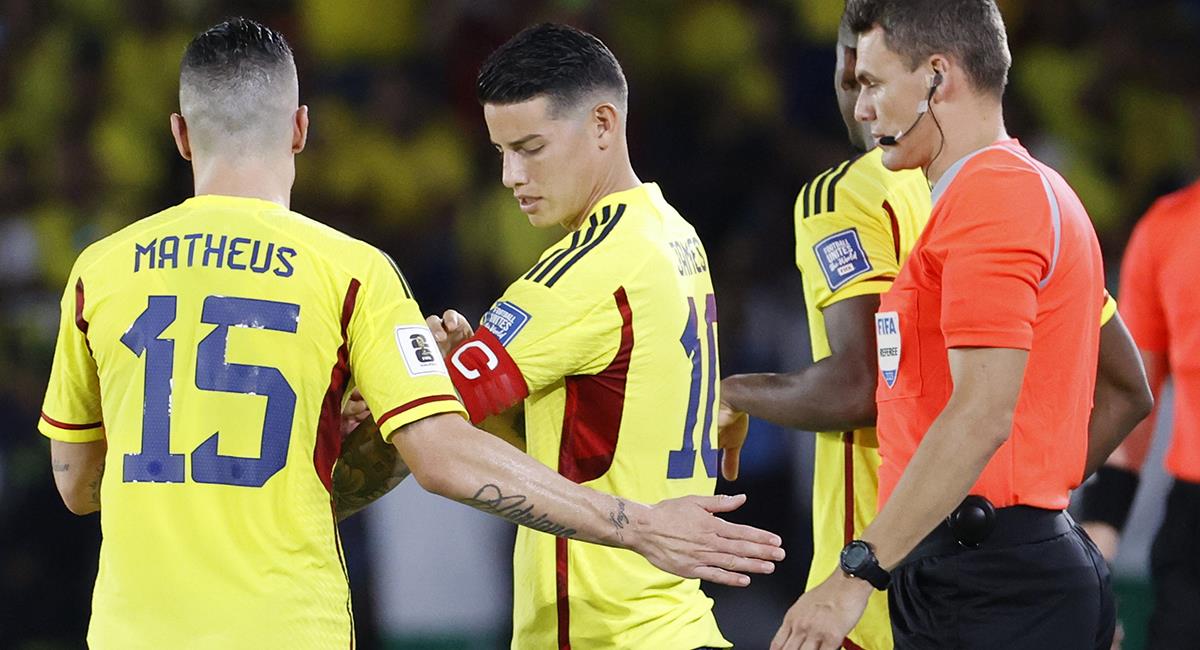 Colombia se enfrenta a Uruguay por la tercera fecha de las Eliminatorias rumbo al Mundial 2026. Foto: EFE