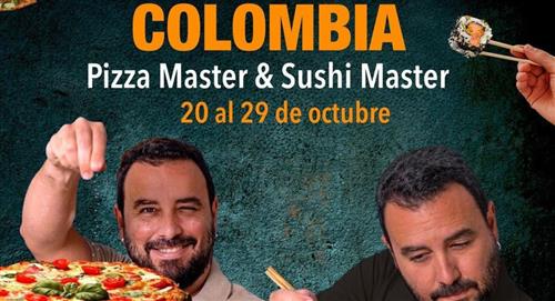 llega el Sushi Master y Pizza Master a Colombia en octubre de 2023