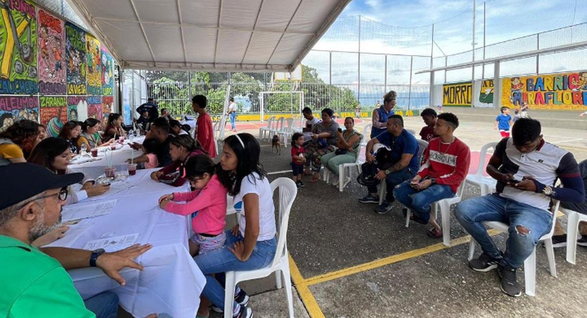 Diferentes jornadas para inscripción en el Sisben se realizan para venezolanos en toda Colombia. Foto: Youtube