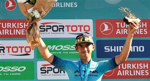 Tour de Turquía: Harold Tejada fue tercero, su compañero Alexey Lutsenko se corono compeón 