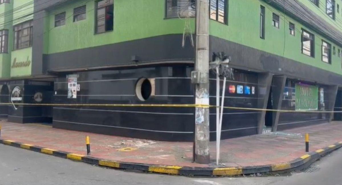 El hecho no dejó víctimas mortales ni heridos. Foto: Policía Metropolitana de Bogotá