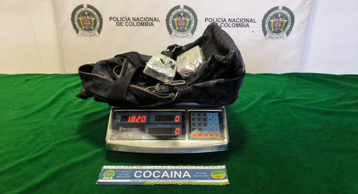 En power banks pretendían ser sacados 1.036 gramos de cocaína de el aeropuerto El Dorado. Foto: Twitter