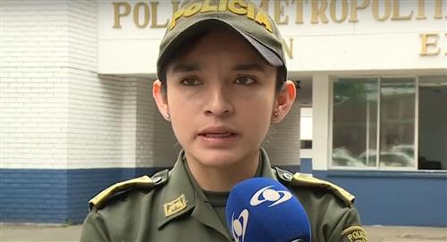 Joven patrullera es la heroína de la ciudadanía caleña
