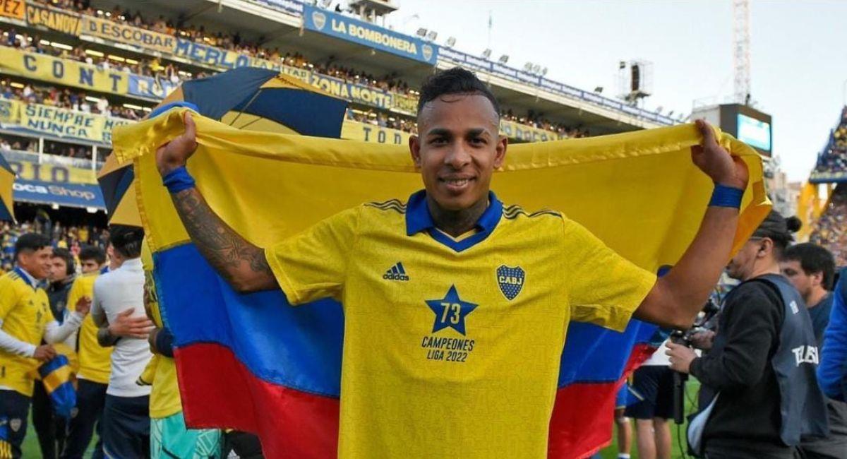 Sebastián Villa, futbolista colombiano. Foto: Instagram