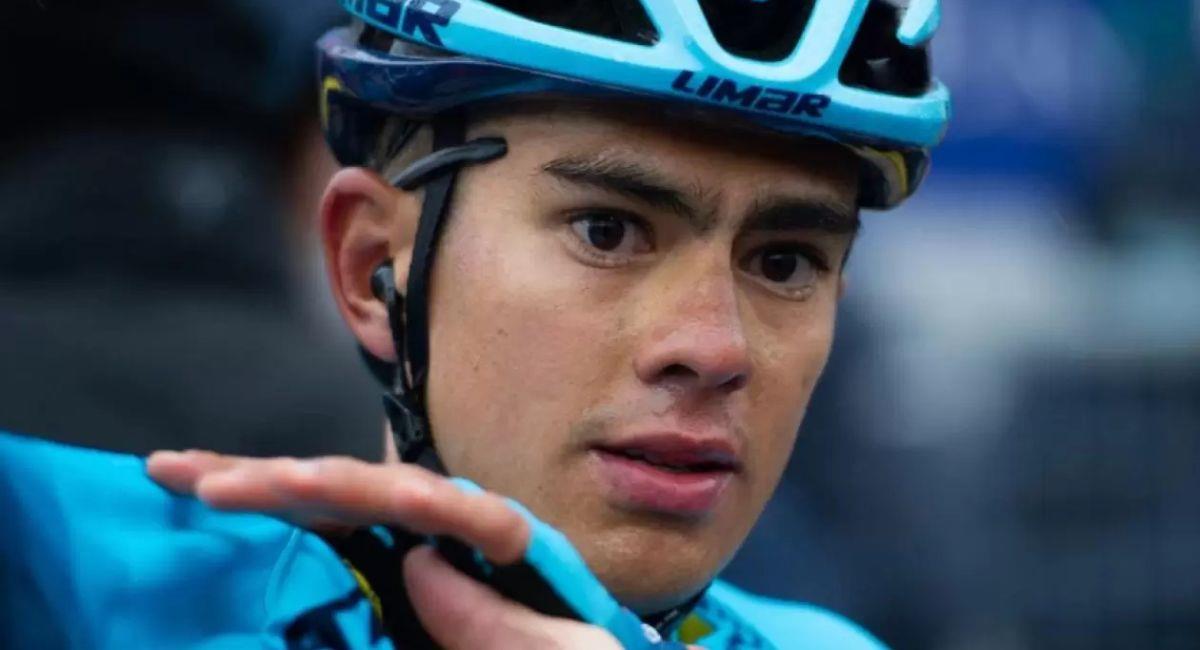Harold Tejada, ciclista colombiano. Foto: Instagram