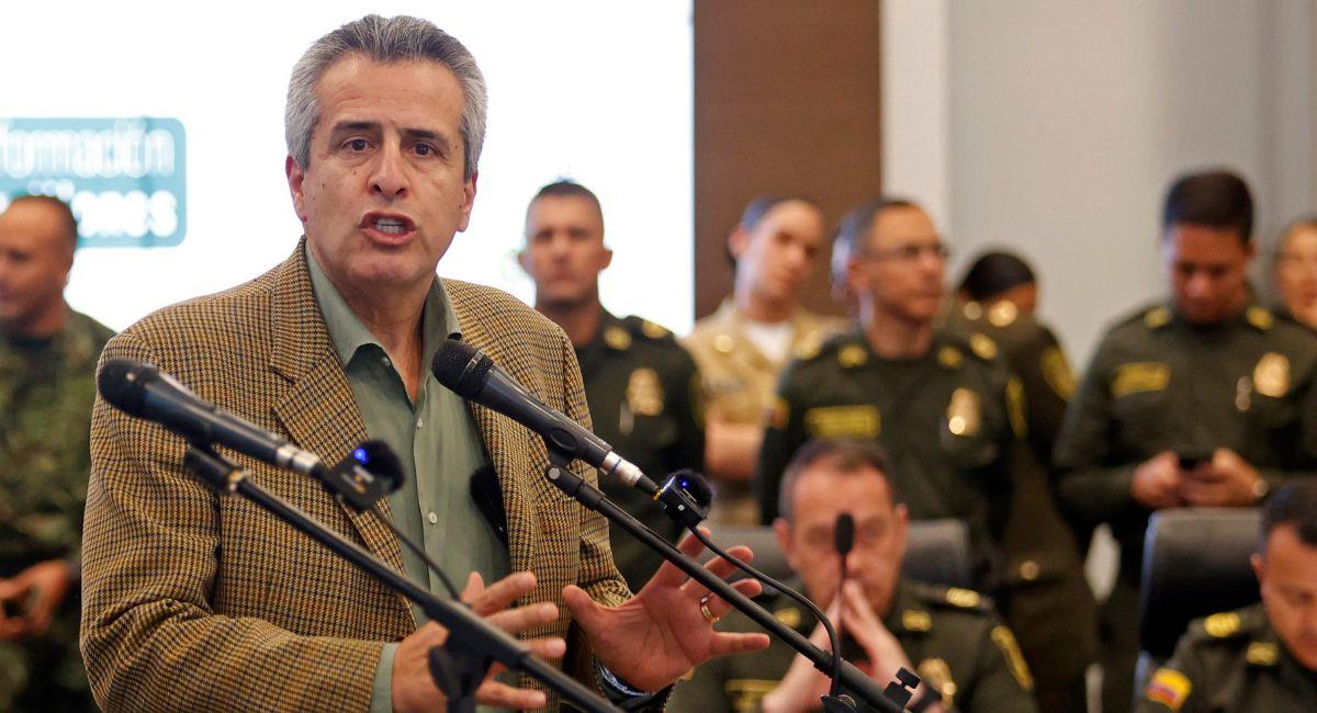 Luis Fernando Velasco reconoció que las negociaciones con la guerrilla están en riesgo. Foto: EFE Mauricio Dueñas Castañeda
