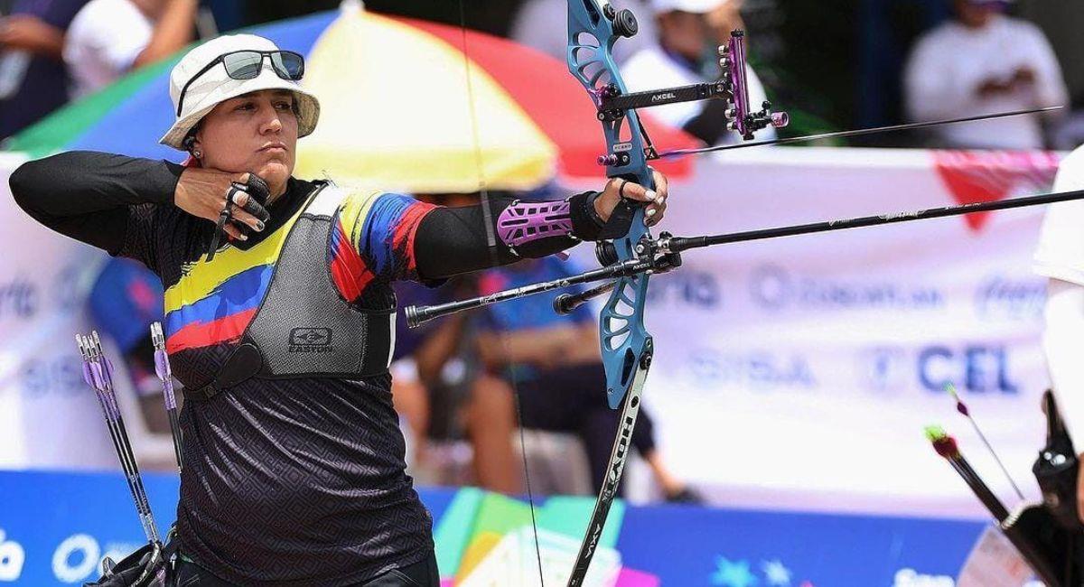Ana María Rendón, atleta colombiana. Foto: Instagram @rendona25