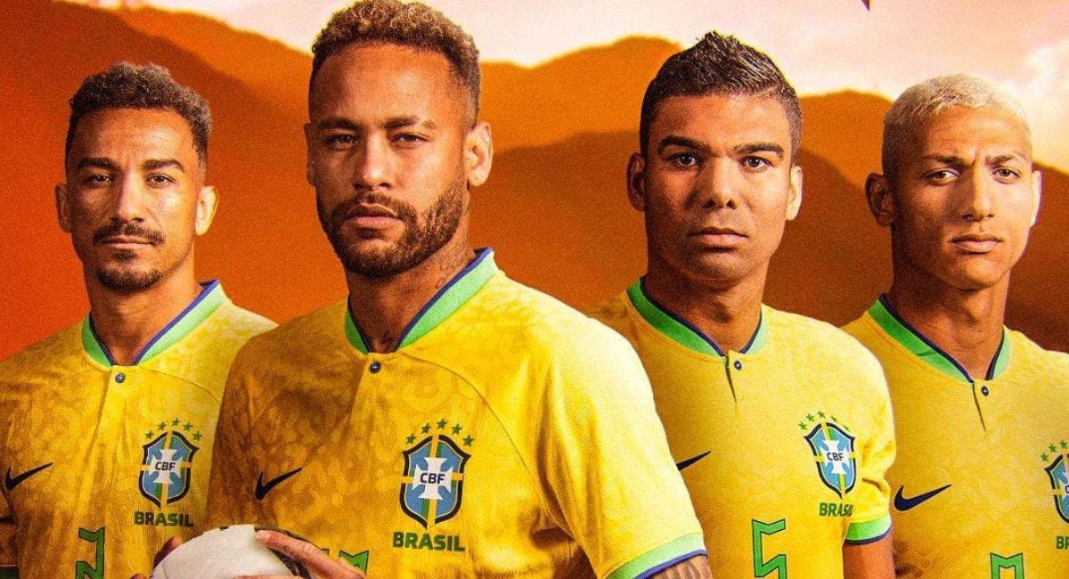Jugadores del seleccionado brasileño. Foto: Twitter @TNTsportsBR