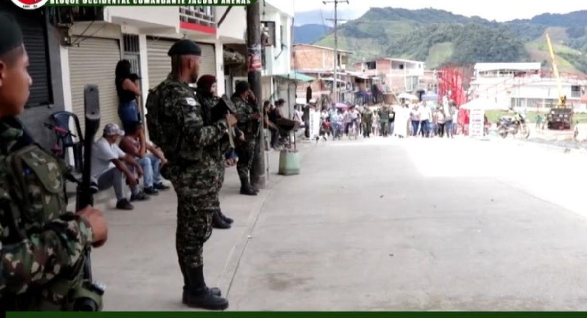 El hecho sucedió en el corregimiento Santa Rosa del municipio Policarpa el 5 de moviembre. Foto: Captura de video (Dailymotion)