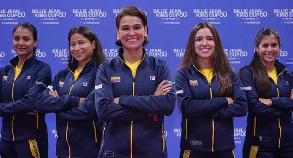 Selección Colombia Femenina en la Billie Jean King Cup en Japón. Foto: Instagram Camila Osorio