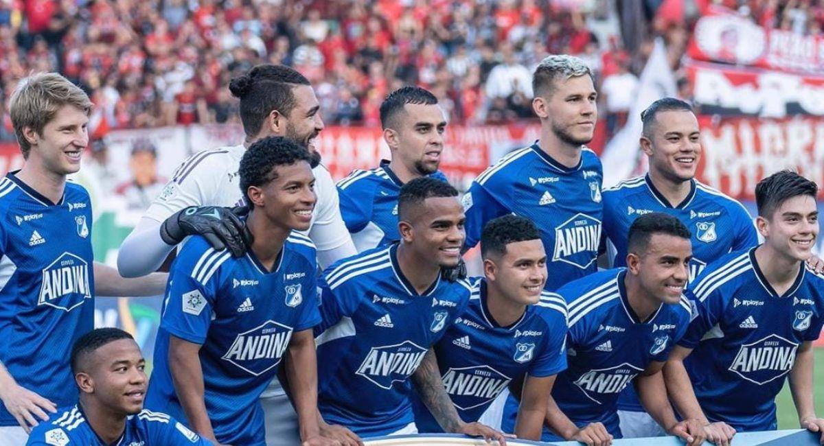 Jugadores de Millonarios FC. Foto: Instagram
