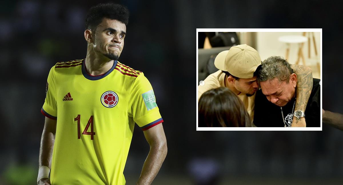 Así fue el encuentro entre Luis Díaz y su papá tras su secuestro. Foto: Instagram Selección Colombia