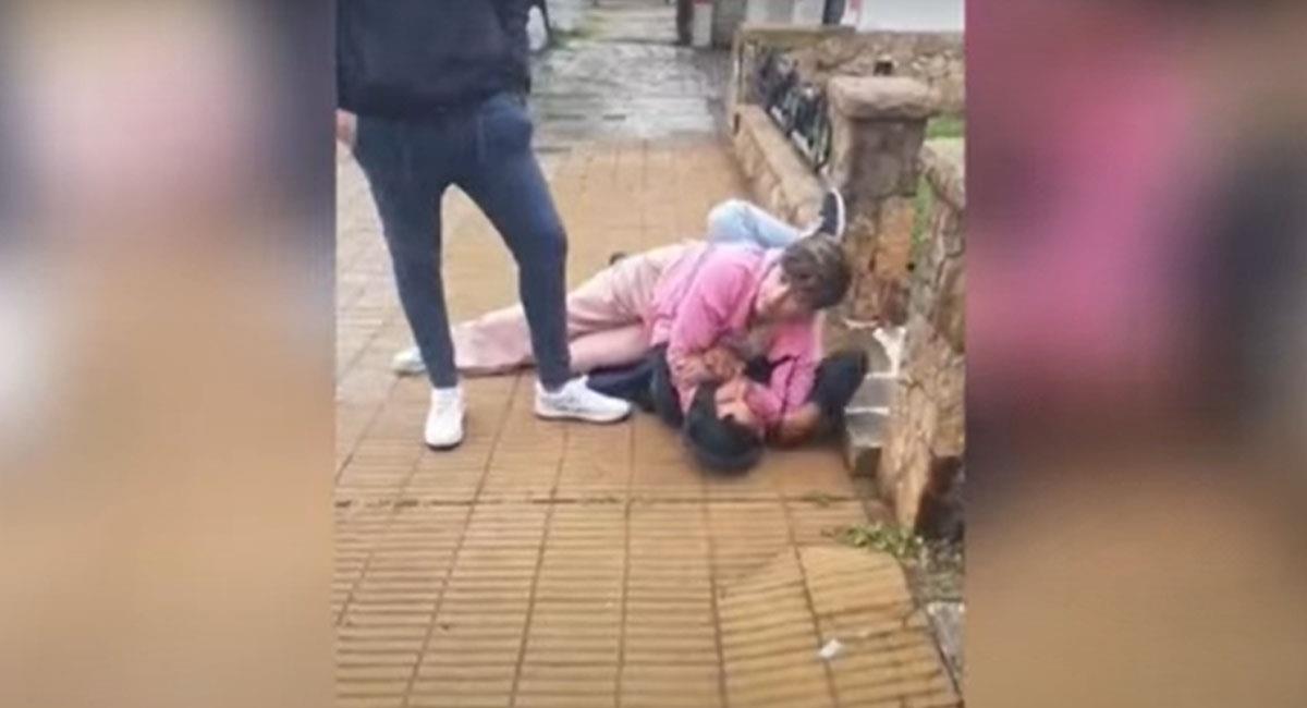 Con una llave de artes marciales, una enfermera logró reducir a un ladrón en Ayacucho, Argentina. Foto: Youtube