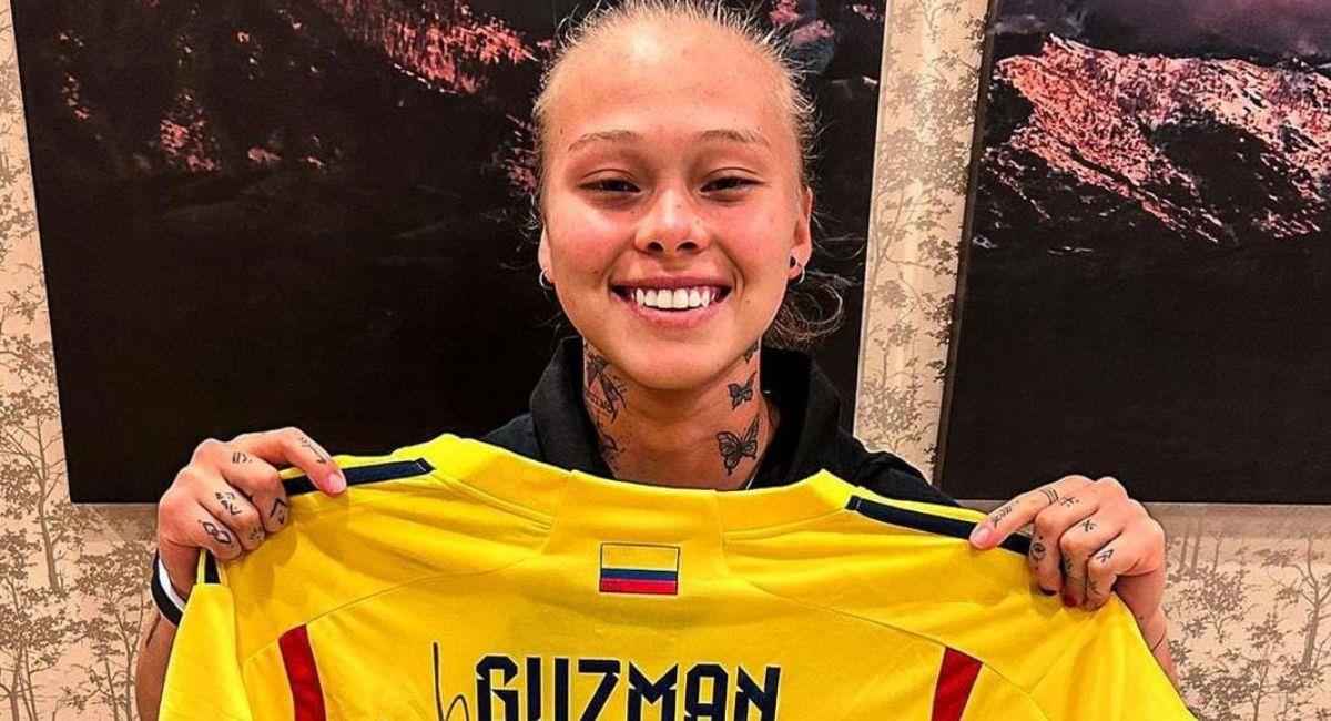 Ana María Guzmán, futbolista colombiana. Foto: Instagram