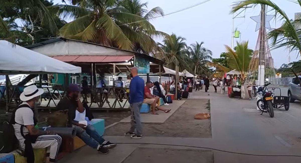 San Andrés se ha convertido en el último año en punto migrante ilegal hacia Centroamérica. Foto: Youtube